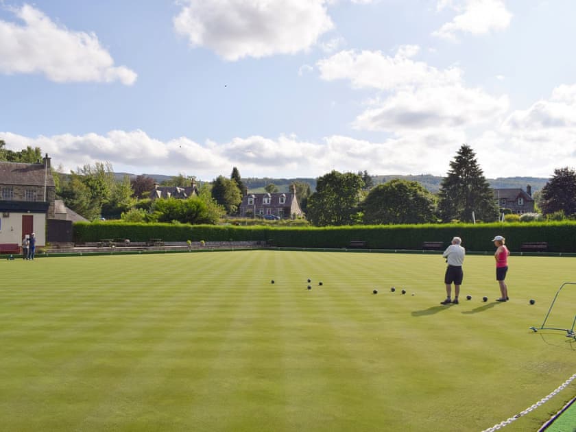 Public recreation area situated across from the holiday home | Hill View House - Hillview Holidays, Aberfeldy