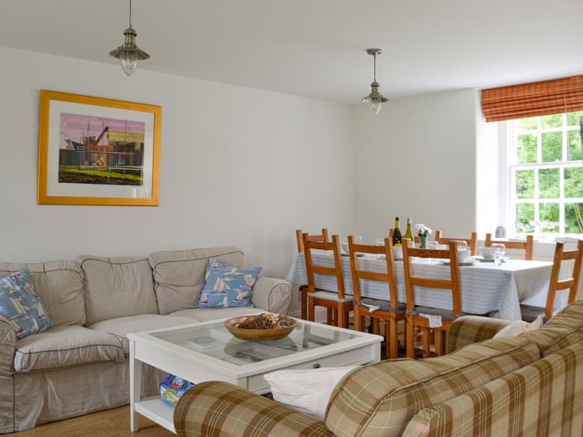 Open plan living space | Orchard Cottage, Garlieston, near Newton Stewart