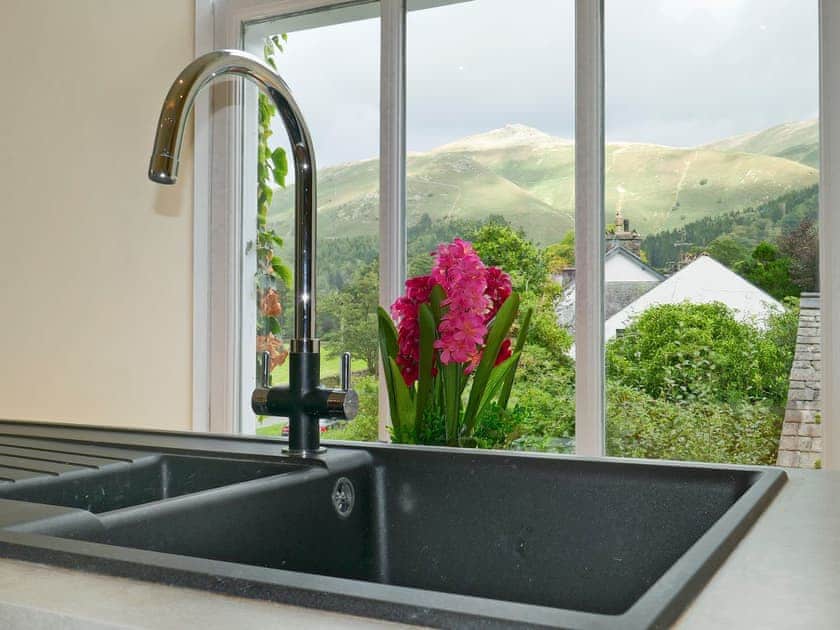 Stunning views from kitchen | Easedale Corner, Grasmere, near Ambleside