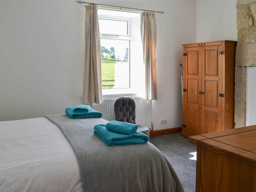Wonderful bedroom with double bed | Mains Cottage, Belford, near Bamburgh