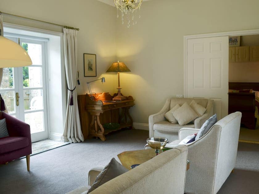 Thoughtfully furnished living room | Porters Lodge, Axminster
