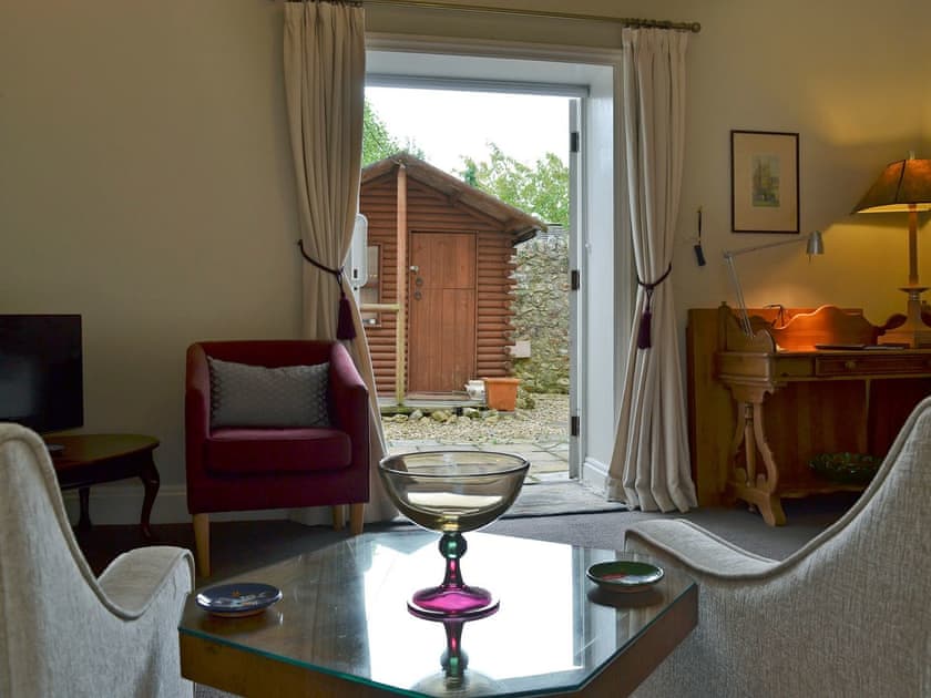 Thoughtfully furnished living room | Porters Lodge, Axminster