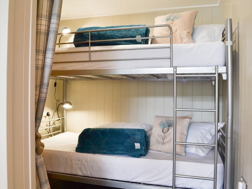Children’s bunk bedroom | Lapwing - Wallace Lane Farm Cottages, Brocklebank, near Caldbeck and Uldale
