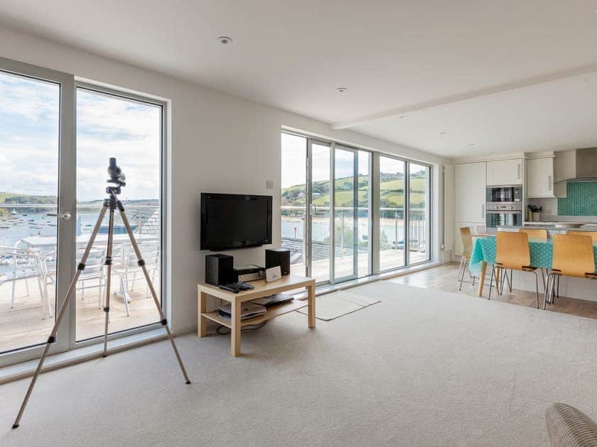 Wonderful views from the living area | Hideaway, Salcombe