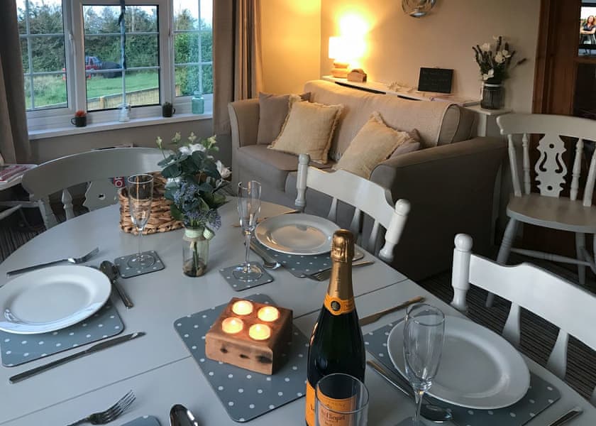 Living room/dining room | Culver Chalet, Bembridge, near Sandown