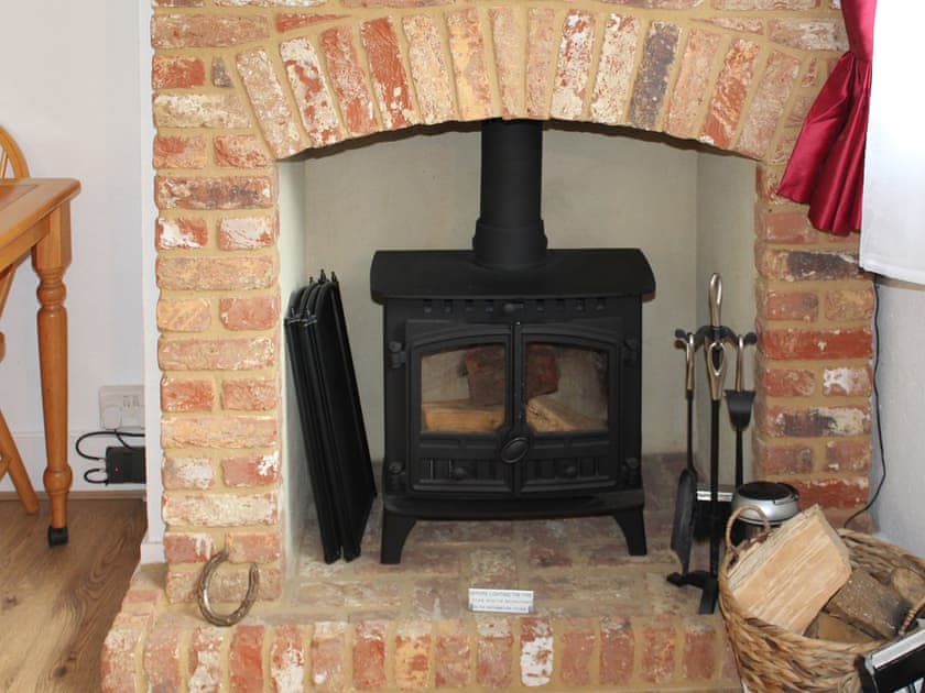 Cozy wood burner for cold winter nights  | Brookside, Shobley, near Ringwood