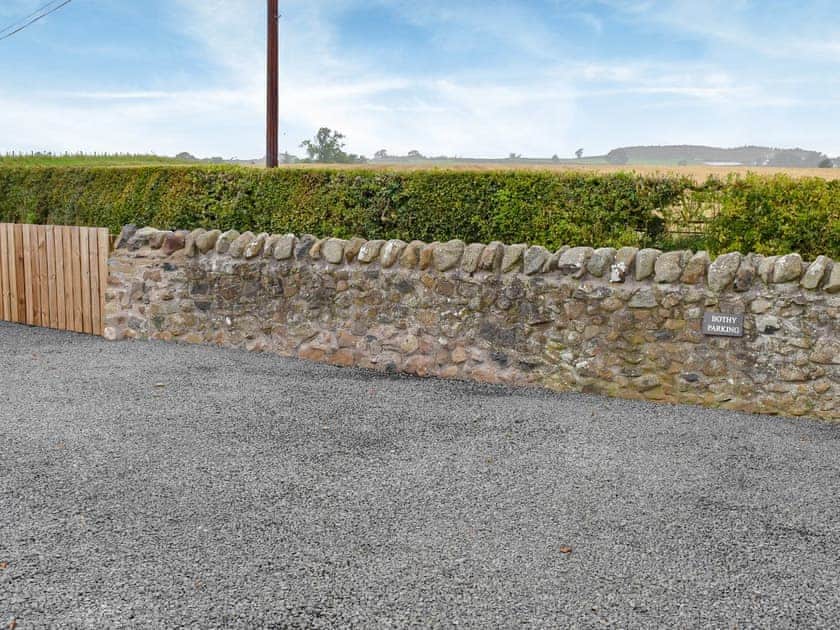 Parking area | Grooms Bothy, Nenthorn, near Kelso