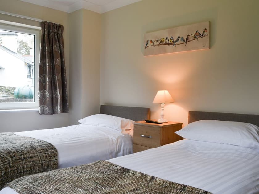 Lovely and bright twin bedded room | Lucy’s at the Grange - Grange Country House Holiday Cottages, Loweswater, near Cockermouth
