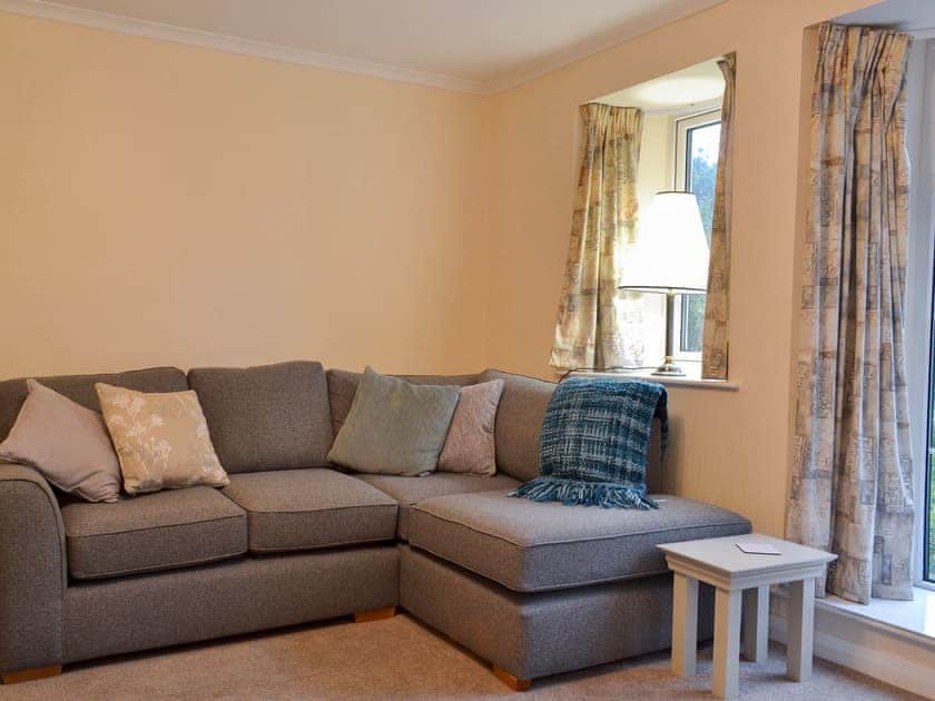 Comfortable living room with open fire | The Mill Cottage, Heath, near Chesterfield