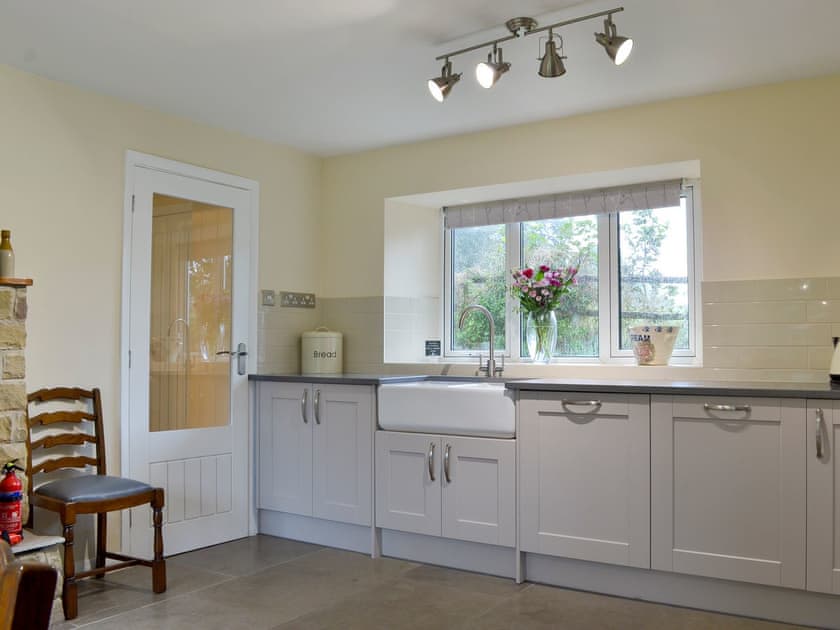 Large fitted kitchen | The Mill Cottage, Heath, near Chesterfield