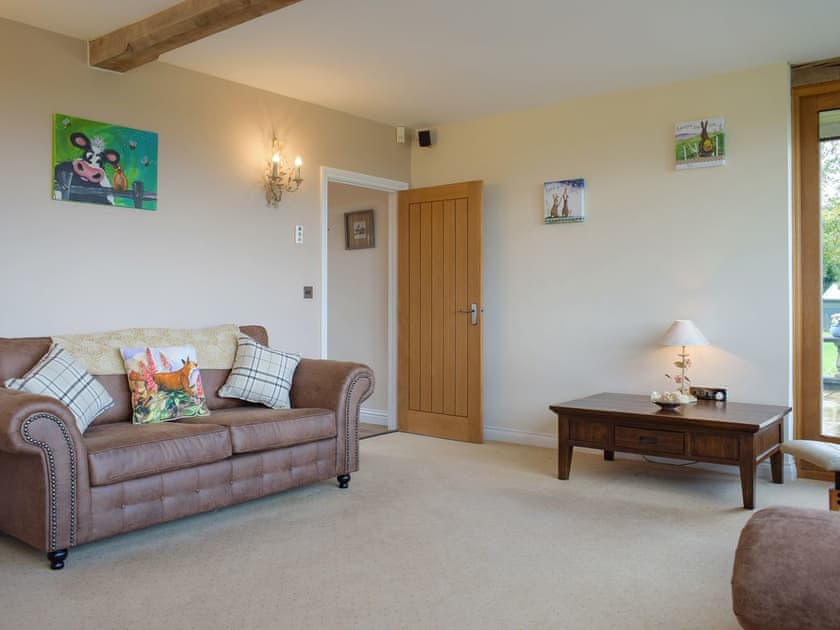 Spacious living room | The Grange - The Lookout Holidays, Hope-under-Dinmore