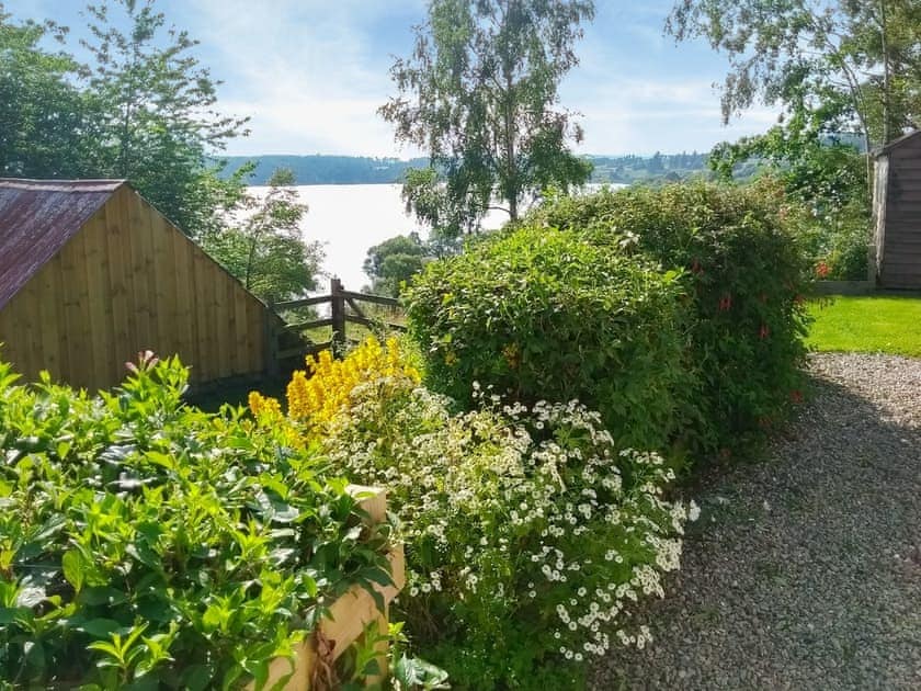 Stunning views from the garden | Breacwell Cottage, Migdale, near Dornoch