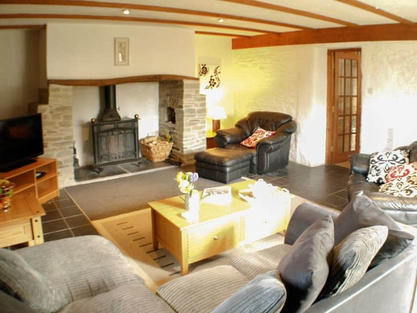 Living room | Rosebud Cottage - Polean Farm Cottages, Pelynt, near Looe