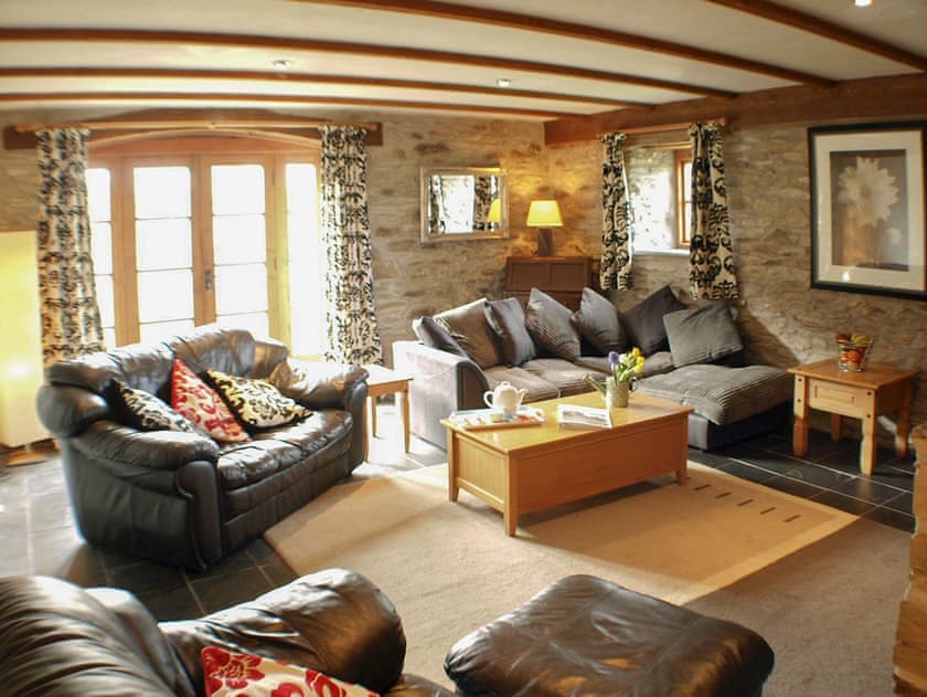 Living room | Rosebud Cottage - Polean Farm Cottages, Pelynt, near Looe