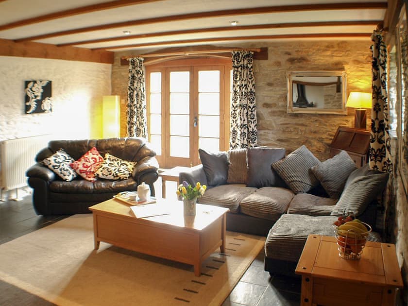 Living room | Rosebud Cottage - Polean Farm Cottages, Pelynt, near Looe