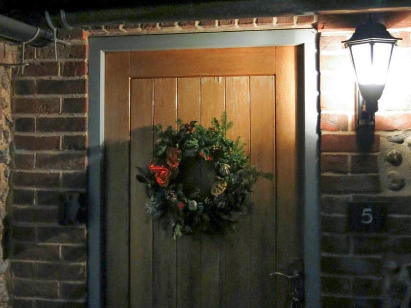 Decoration during the festive season | The Old Stables, Wiveton, near Cley next the Sea