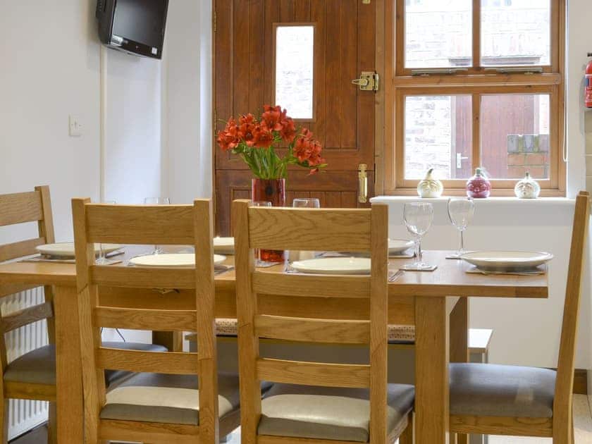 Convenient dining area within kitchen/diner | The Pad, Whitby