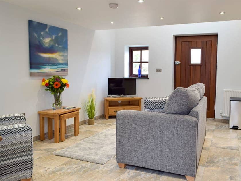 Comfortable living area | Snowdrop Cottage - Penfeidr Cottages, Glanrhyd, near Newport