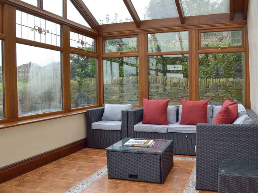 Conservatory | Wisteria Cottage - Law Farm Cottages, Southowram, near Halifax