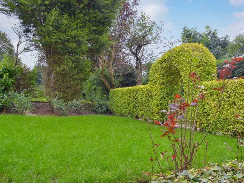 Attractive garden | Wisteria Cottage - Law Farm Cottages, Southowram, near Halifax