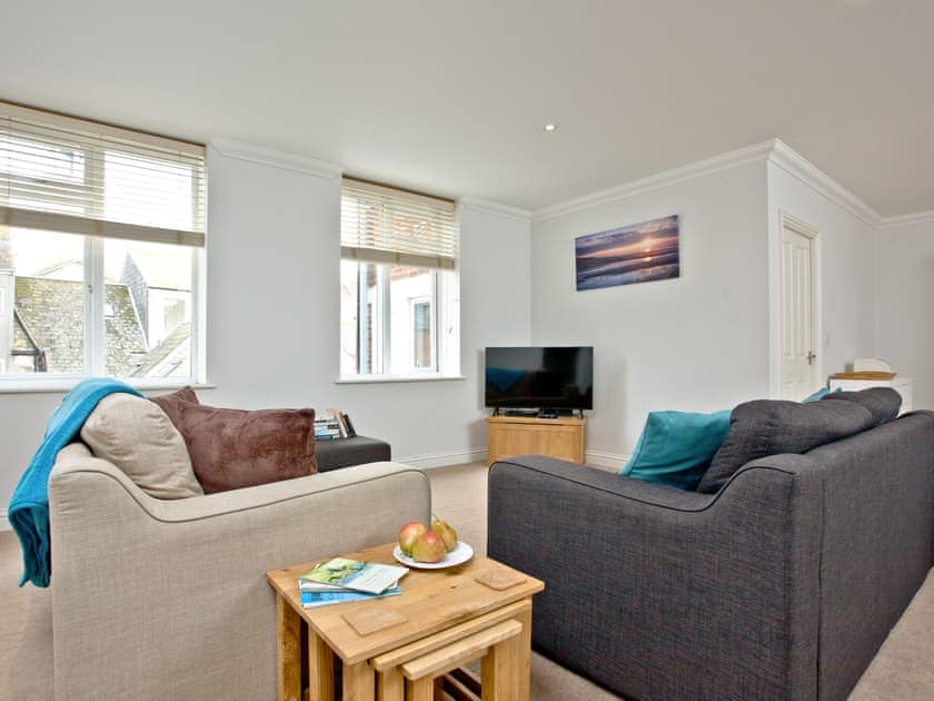 Inviting living area | Apartment 3 Catherine House, Weymouth