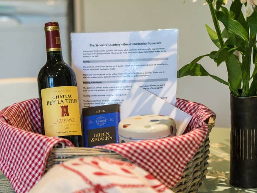 Welcome pack | The Servants Quarters, Buxton