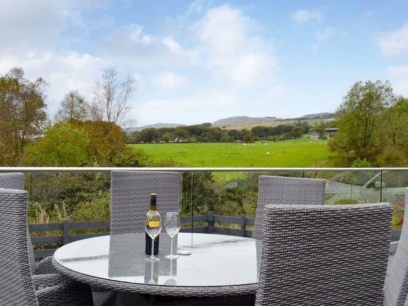 Relaxing sitting out area | Thistlebank, Banton, near Kilsyth
