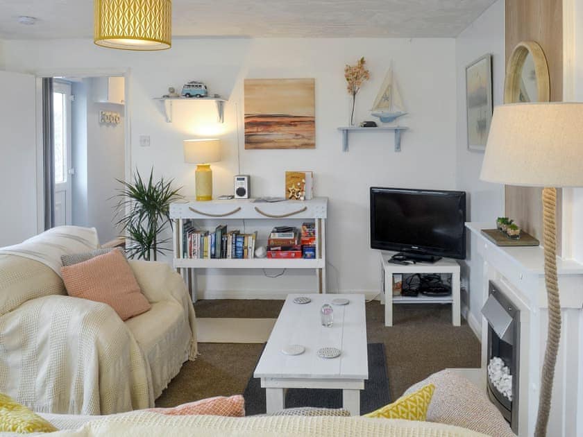Characterful living area | The Loft - Ty Copr, Pen-y-Sarn, near Amlwch