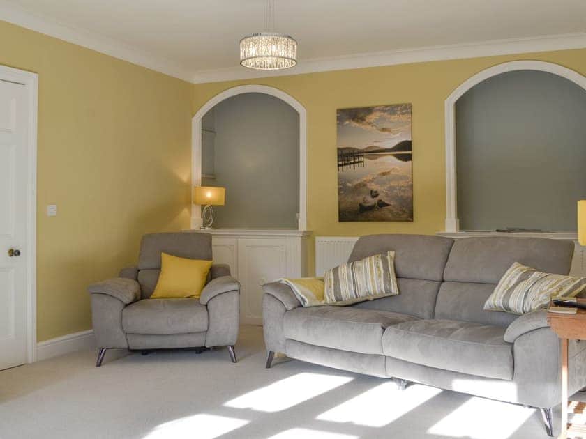 Comfortable seating within living room | The Garth, Penrith