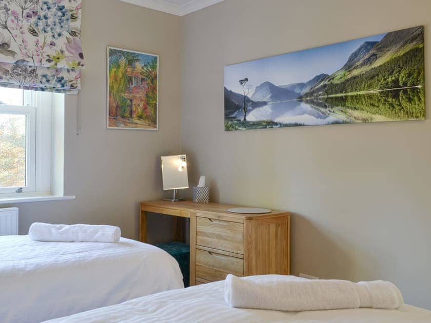 Good-sized twin bedroom | The Garth, Penrith