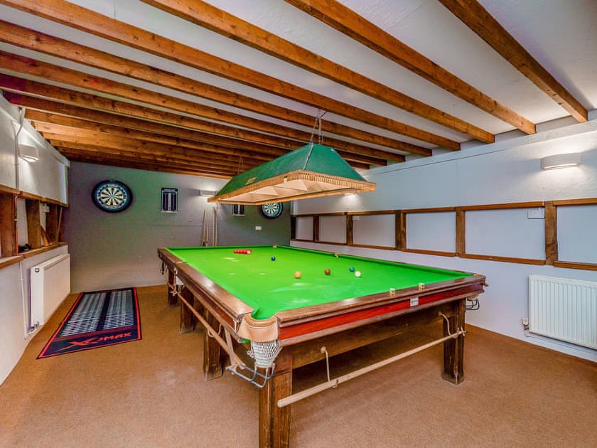 Games room | Rhiew Banc, Bwlch-y-ffridd, near Newtown