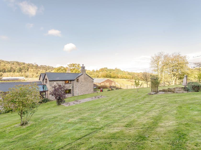 Large enclosed garden | Rhiew Banc, Bwlch-y-ffridd, near Newtown