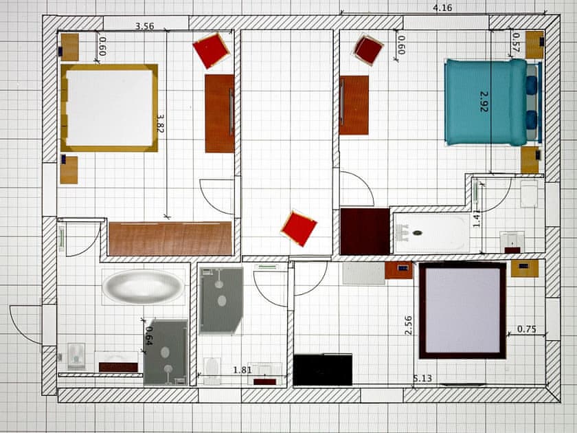 Floor plan | Cannondale, Annisgarth, near Windermere