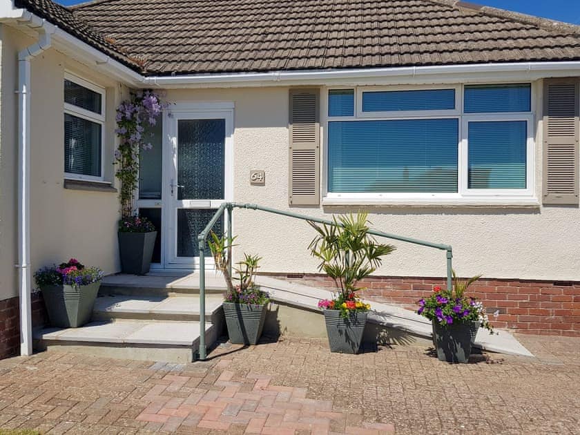 Entrance ramp to the property | Sandringham Heights, Paignton