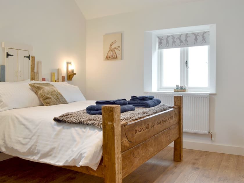 Comfortable double bedroom | ’Ay Up - Dringhoe Hall Cottages - Dringhoe Hall Cottages, Driffield, near Bridlington