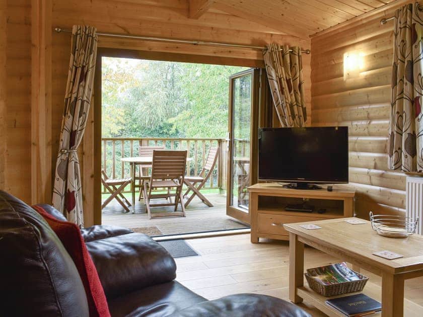 Welcoming living area within the open-plan living space | Alpine - Viaduct Fisheries, Somerton