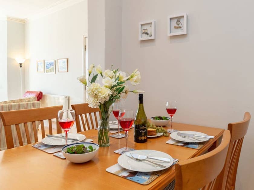 Attractive dining area | Apartment 2 The Wheelhouse., Fowey