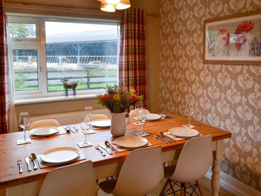 Dining area | Westfield Farm Cottage, East Holywell, near Whitley Bay