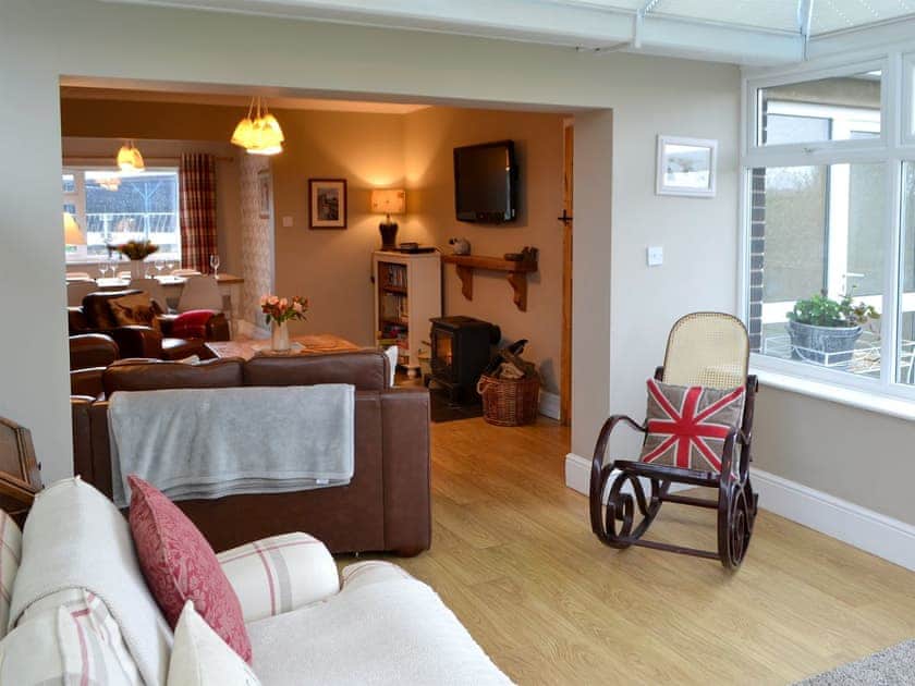 Bright and spacious conservatory | Westfield Farm Cottage, East Holywell, near Whitley Bay