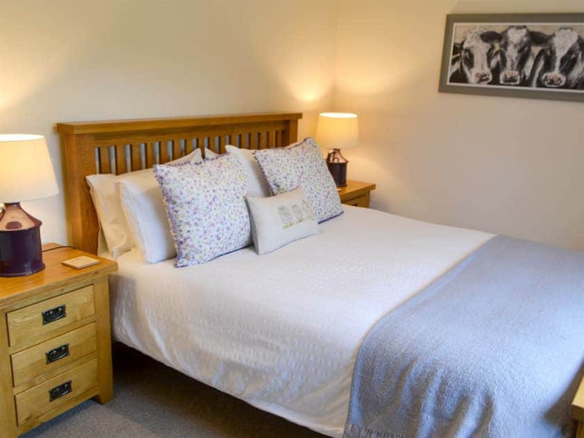 Relaxing double bedroom | Westfield Farm Cottage, East Holywell, near Whitley Bay