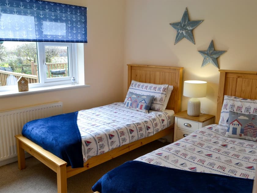 Twin bedroom | Westfield Farm Cottage, East Holywell, near Whitley Bay