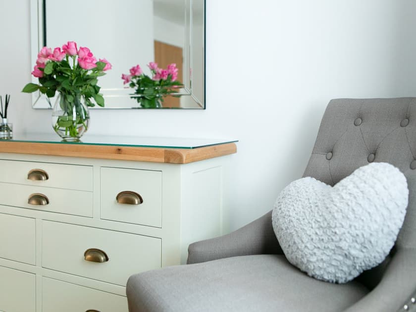 Lovely soft furnishings | Rossie Cottage, Auchterarder, near Gleneagles Village