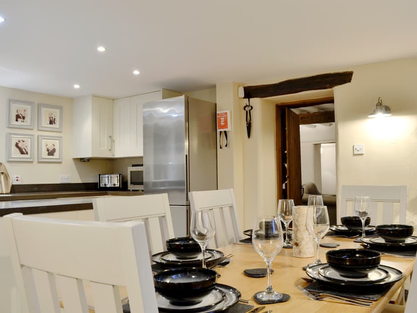 Well presented kitchen/ dining room  | Clawdd Gwyn, Trefriw, near Llanrwst
