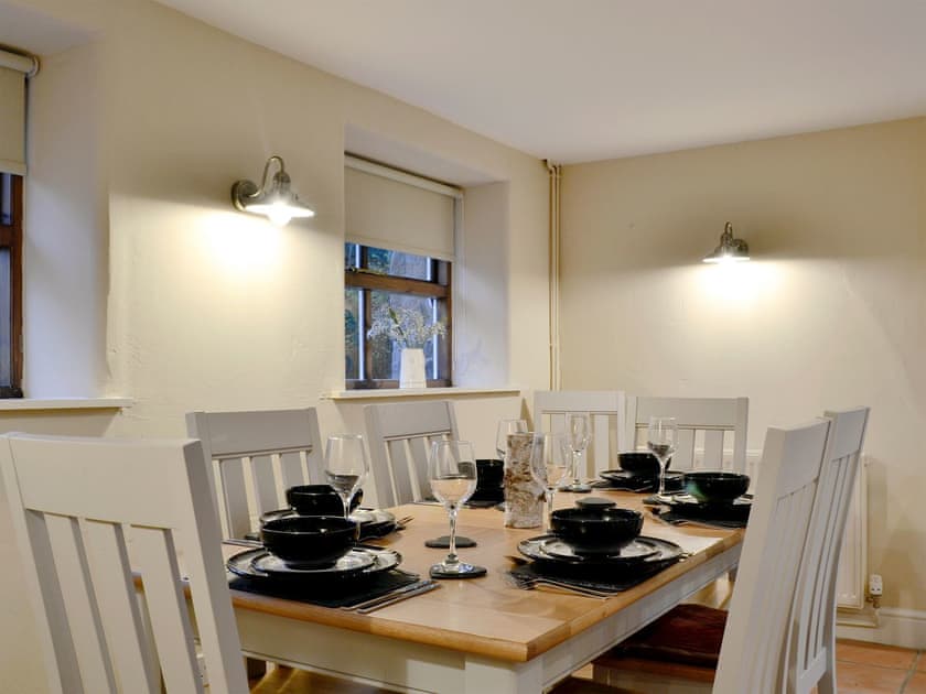 Charming dining area | Clawdd Gwyn, Trefriw, near Llanrwst