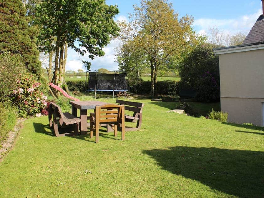 Shared garden area | The Orchard, The Farmhouse, The Carthouse - Morlogws Farm Holiday Cottages, Capel Iwan, near Newcastle Emlyn