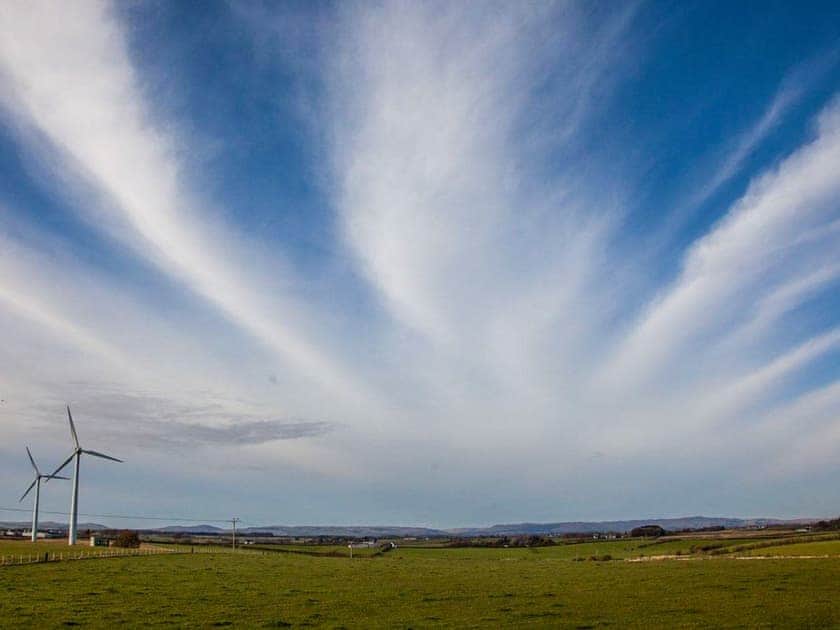 Stunning views over open countryside | Wheatfield House, Kilmaurs, near Kilmarnock