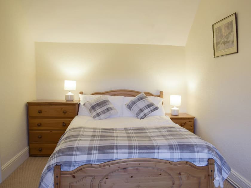 Comfortable double bedroom | Groudd Hall Cottage, Cerrigydrudion, near Betws-y-Coed