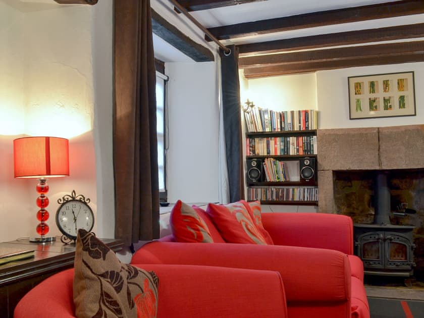 Comfy living room | Cornerpin Cottage, Whatstandwell, near Matlock