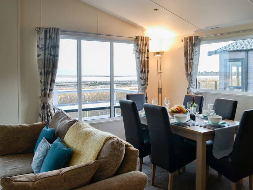 Delightful living space with wonderful coastal views | Beachcomber Lodge, Southerness, near Dalbeattie