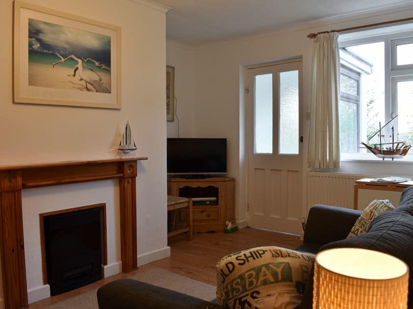 Living room | Prince Croft Annexe - Mount Hawke Holiday Bungalows, Mount Hawke, near Redruth